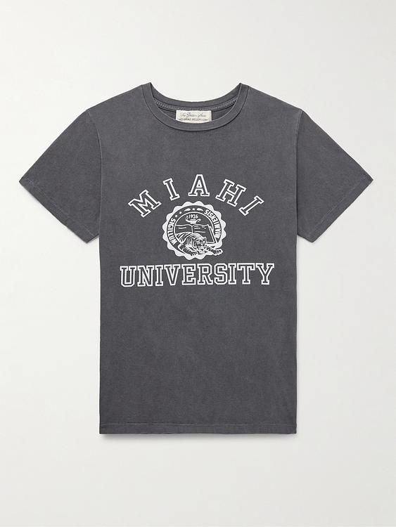Print dark grey t-shirt from Remi Relief