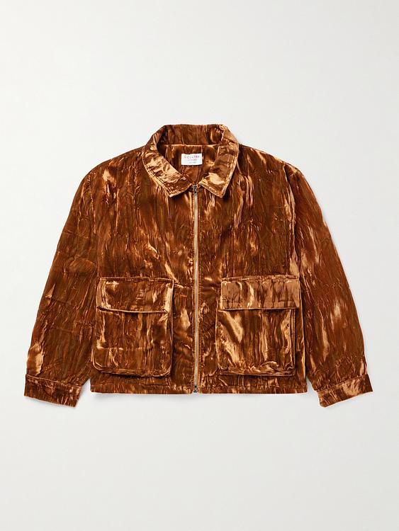 Brown casual jacket from Collina Strada