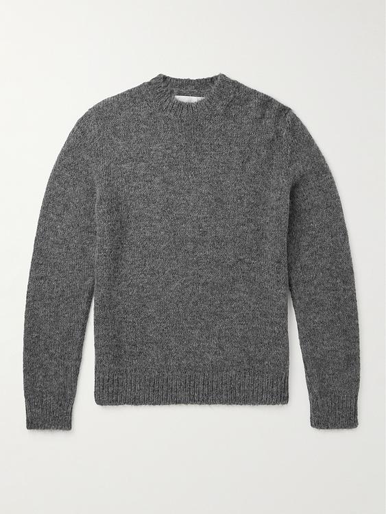 Dark grey sweater from Jil Sander
