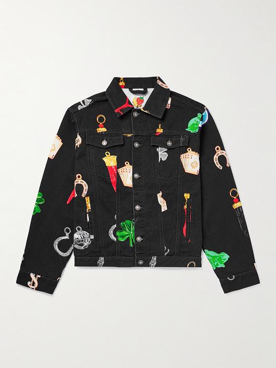 Black t-shirt from Sky High Farm