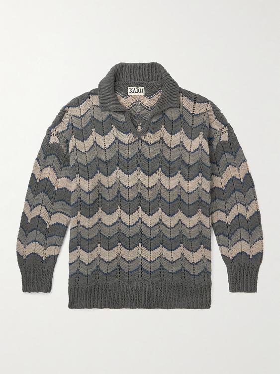 Dark grey sweater from Kartik Research