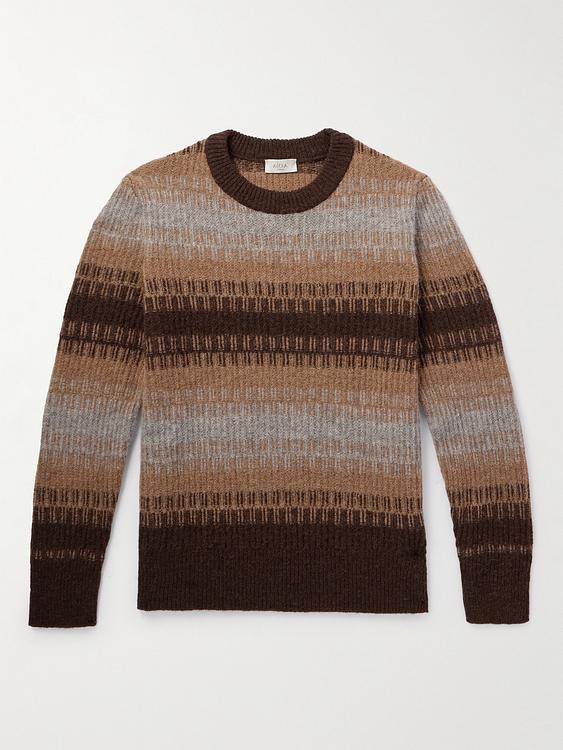Taupe sweater from Altea