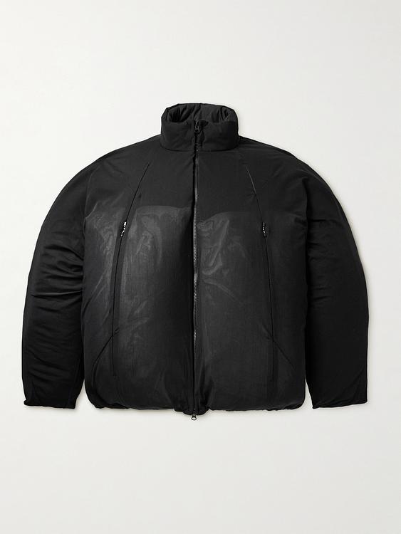 Black down jacket from Post Archive Faction