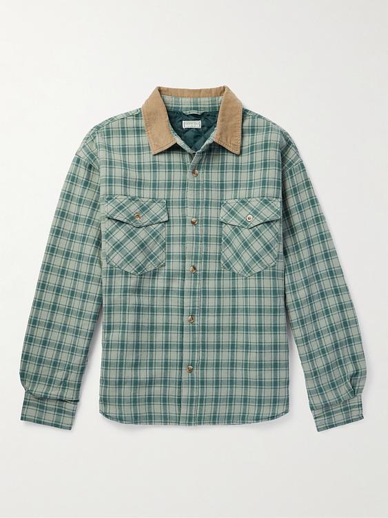 Checkered grey flannel shirt from Guess Usa