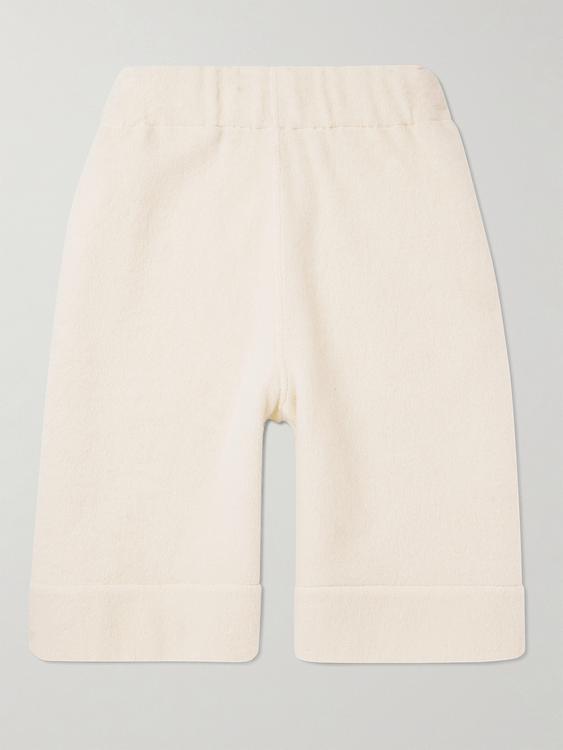 White chino shorts from Jil Sander