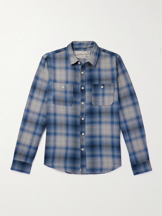 Checkered blue overshirt from One Of These Days