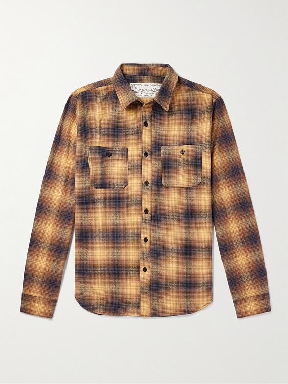 Checkered brown overshirt from One Of These Days