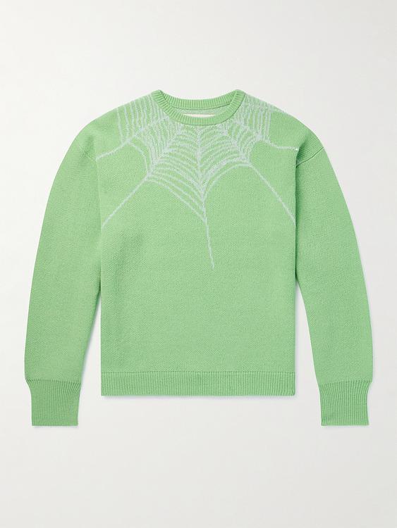 Light green sweater from Stockholm Surfboard Club