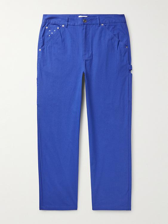 Dark blue chinos from Pop Trading Company