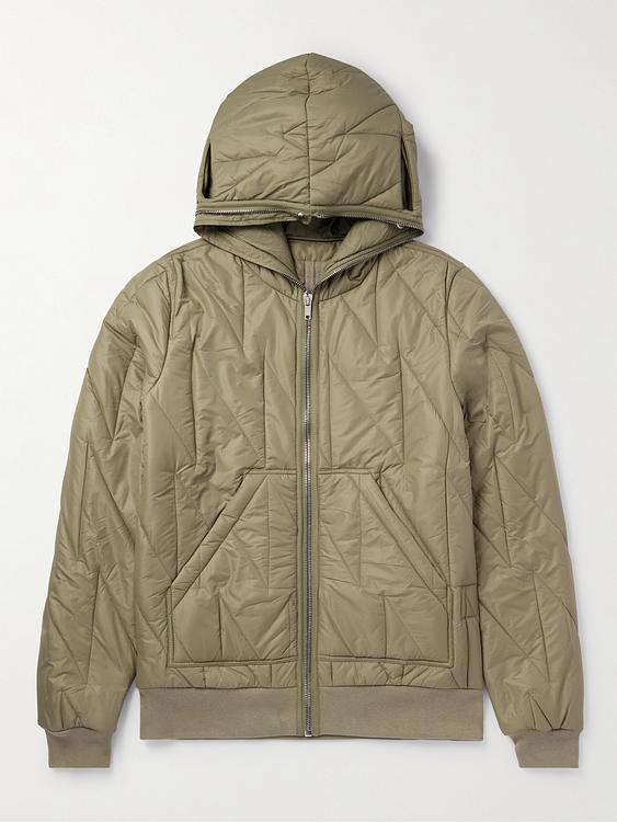 Taupe casual jacket from Drkshdw By Rick Owens
