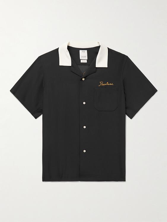 Black short sleeve shirt from Visvim