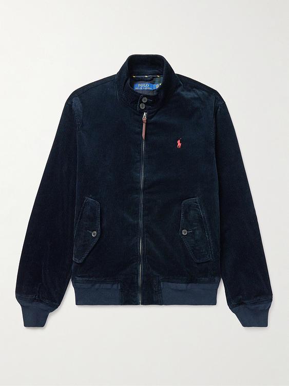 Dark blue bomber jacket from Polo Ralph Lauren