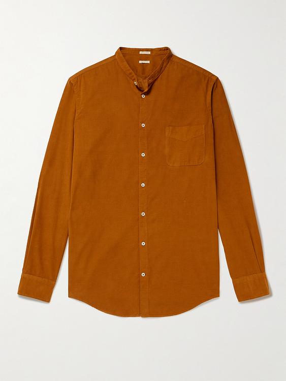 Brown casual shirt from Massimo Alba