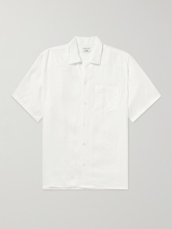 White short sleeve shirt from Kingsman
