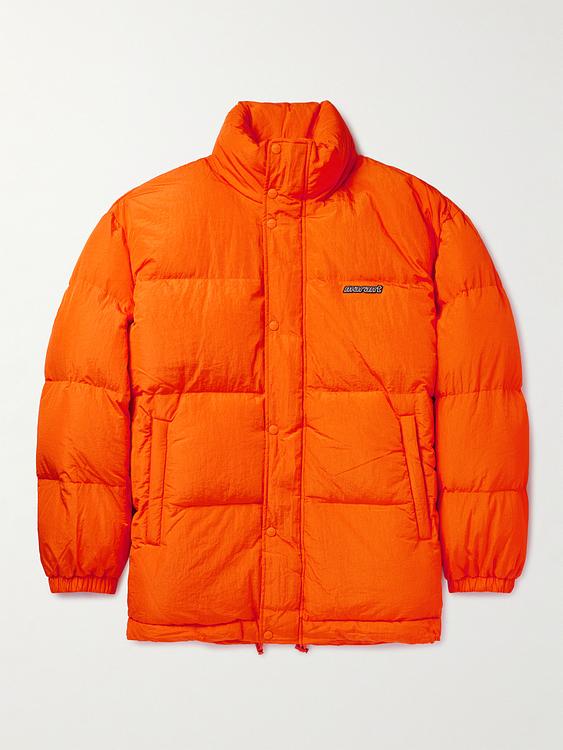 Orange down jacket from Marant