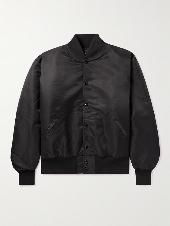 Black bomber jacket from Local Authority La