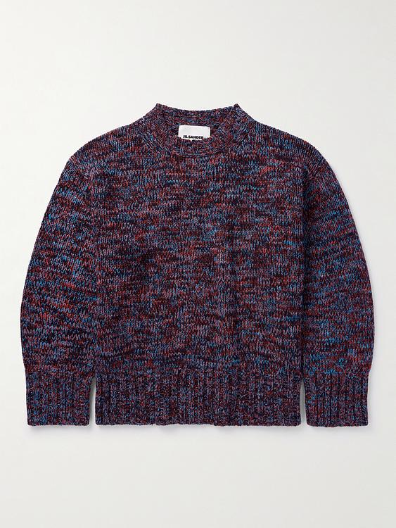 Black sweater from Jil Sander