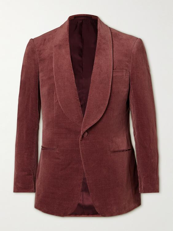 Purple tuxedo jacket from Kingsman