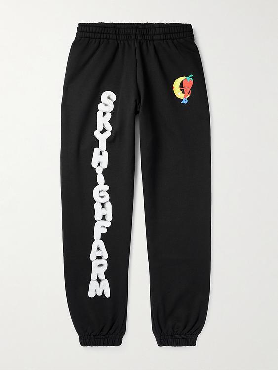 Print black sweatpants from Sky High Farm