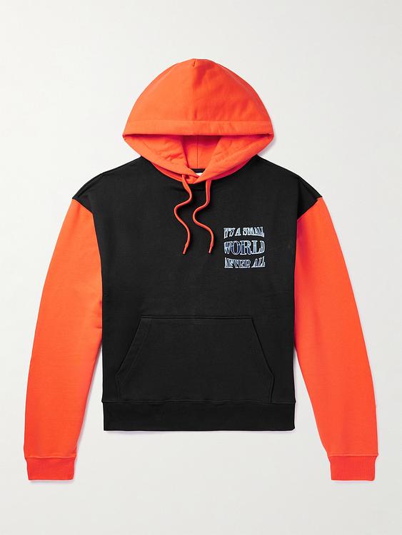 Print multicolor hooded sweatshirt from Sky High Farm