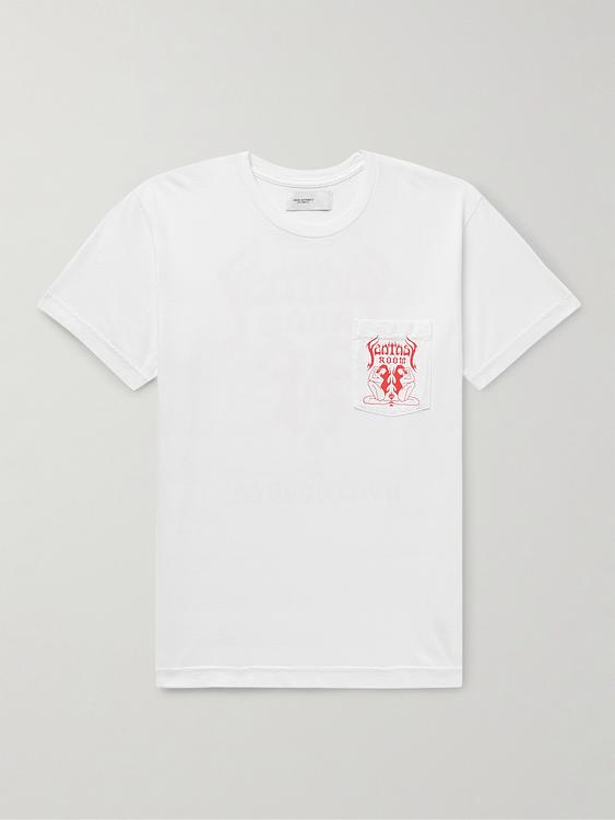 Print white t-shirt from Local Authority La