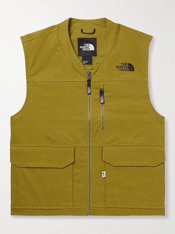 Khaki vest from The North Face