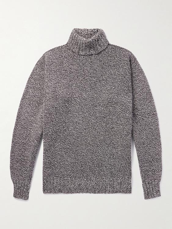 Black turtleneck from Kaptain Sunshine