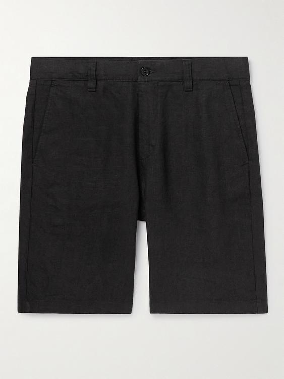 Black chino shorts from NN07