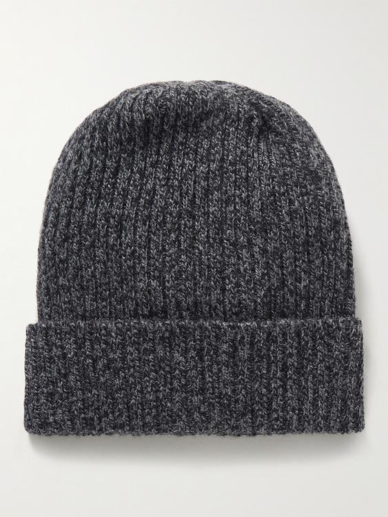 Black beanie from Kaptain Sunshine