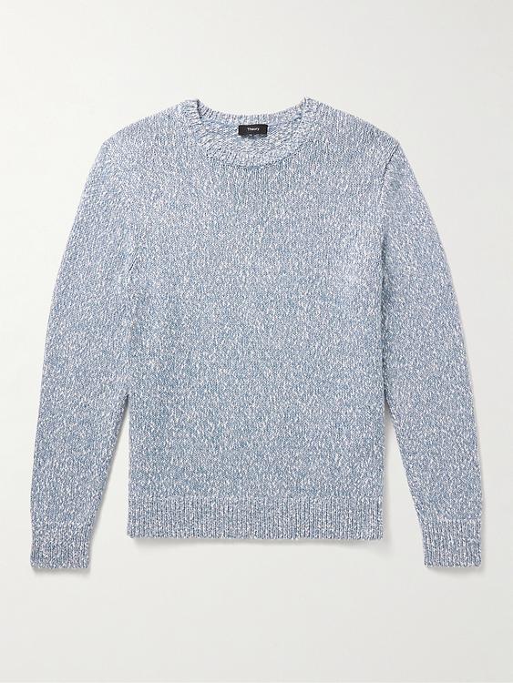 Light blue sweater from Theory
