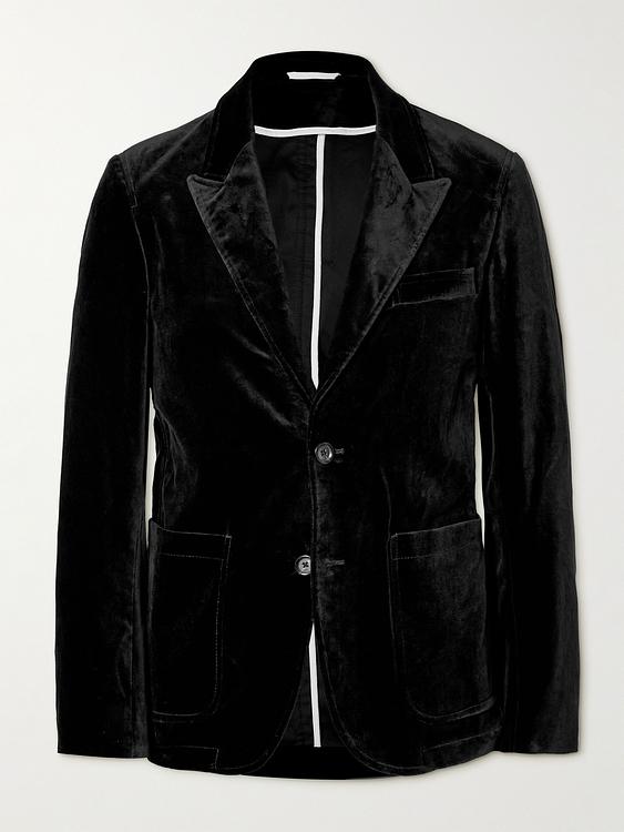 Black suit jacket from Oliver Spencer