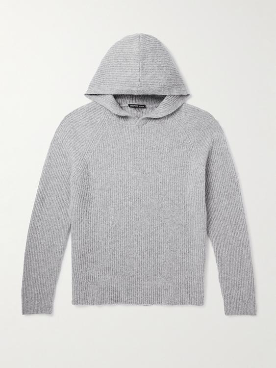Grey hooded sweatshirt from James Perse