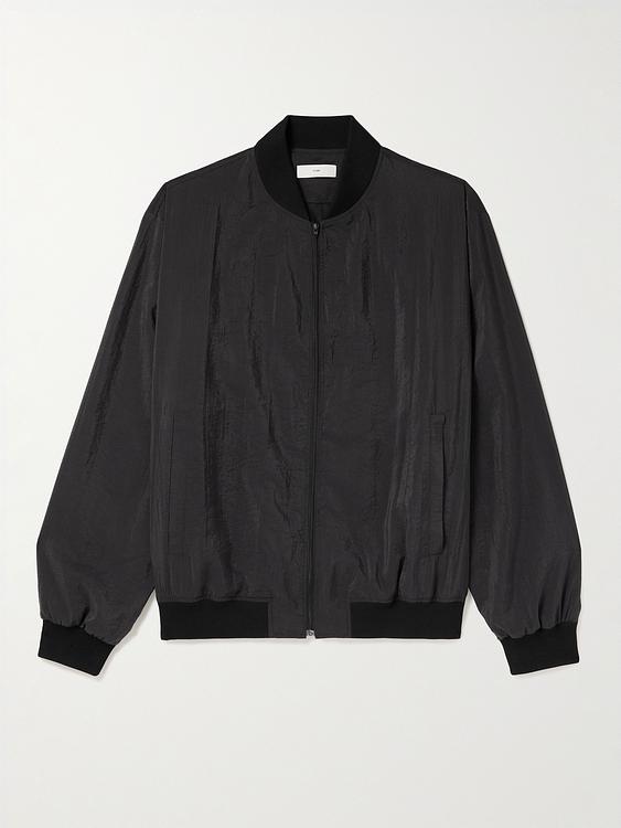 Black bomber jacket from Ssam