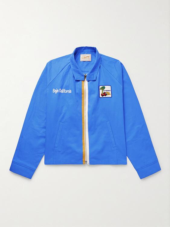 Blue casual jacket from Cherry Los Angeles