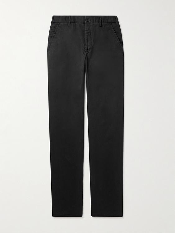 Black chinos from Incotex