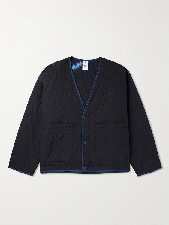 Black casual jacket from Blue Blue Japan