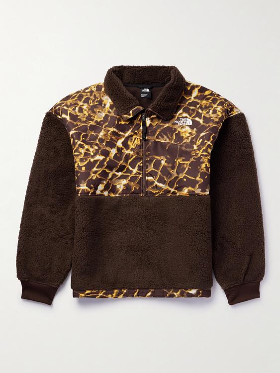 Dark brown fleece jacket from The North Face