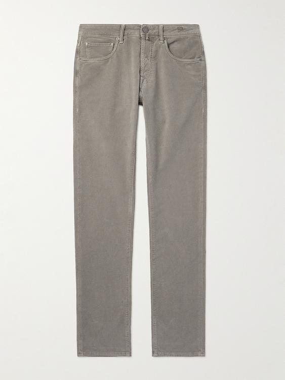 Grey chinos from Incotex