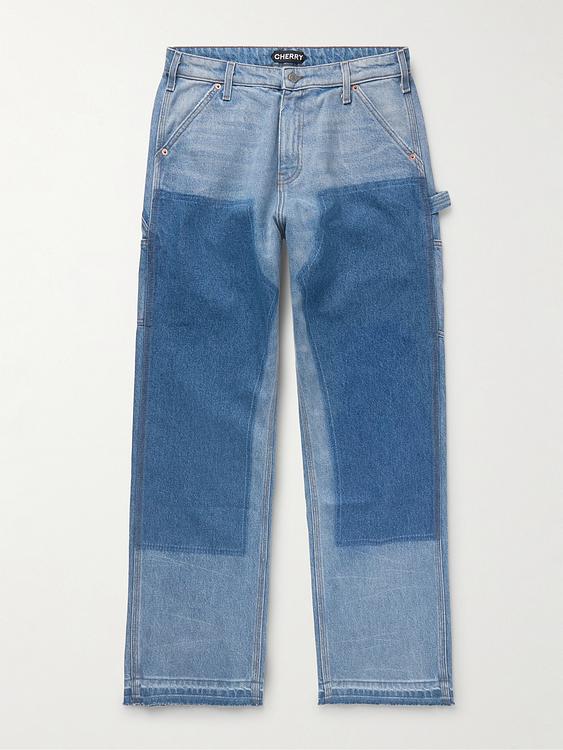 Blue distressed jeans from Cherry Los Angeles