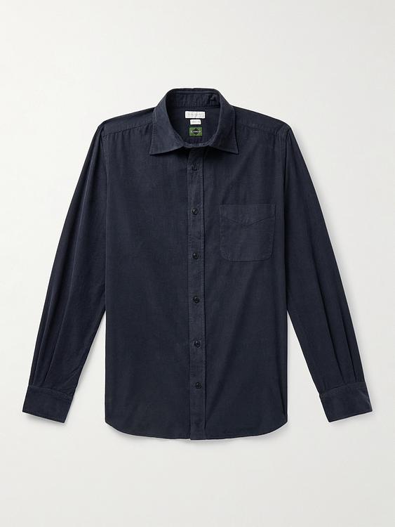 Black casual shirt from Incotex
