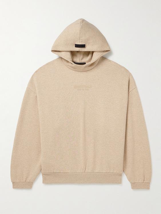 Beige hooded sweatshirt from Fear Of God Essentials
