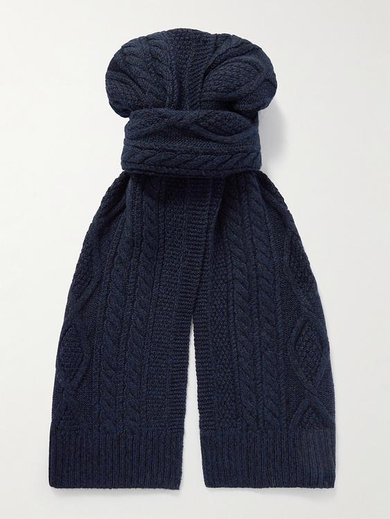 Dark blue scarve from RRL