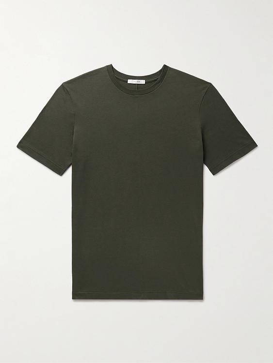 Dark green t-shirt from The Row