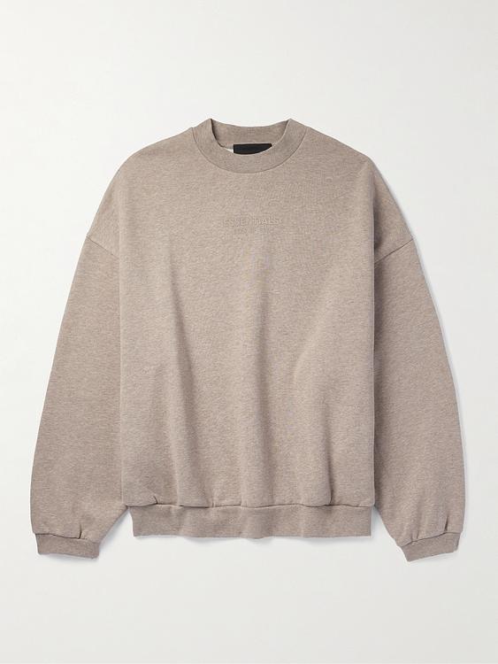 Taupe sweatshirt from Fear Of God Essentials
