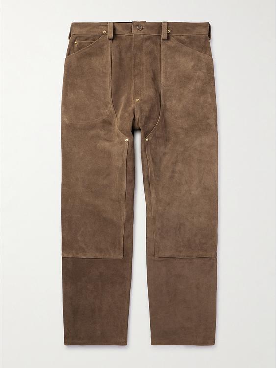 Taupe casual trousers from 4sdesigns