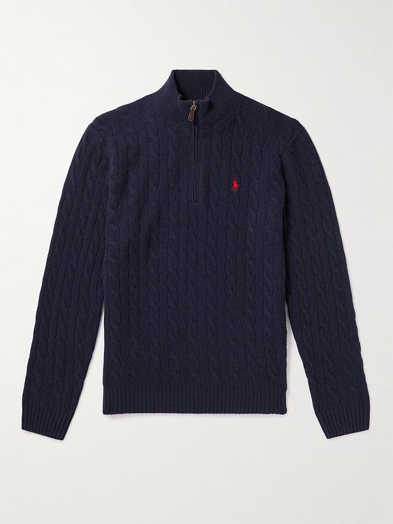 Dark blue half-zip from Polo Ralph Lauren