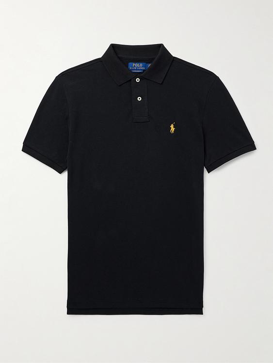 Black short sleeve polo shirt from Polo Ralph Lauren