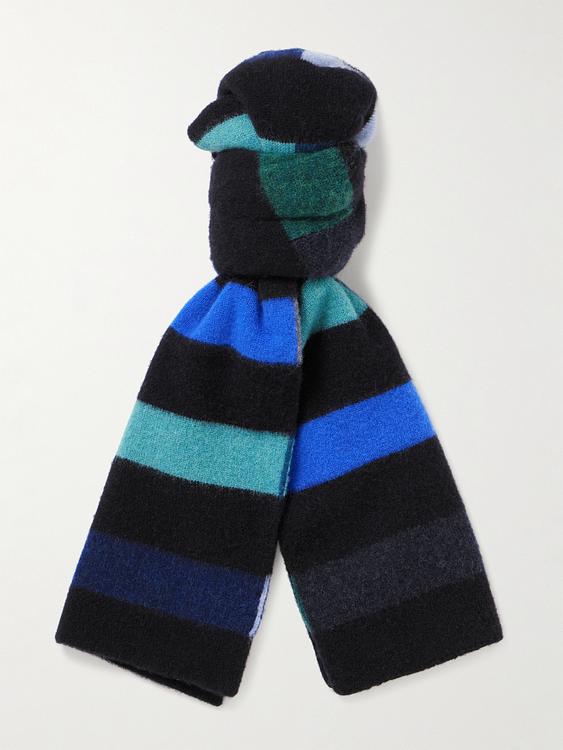 Striped multicolor scarve from Paul Smith