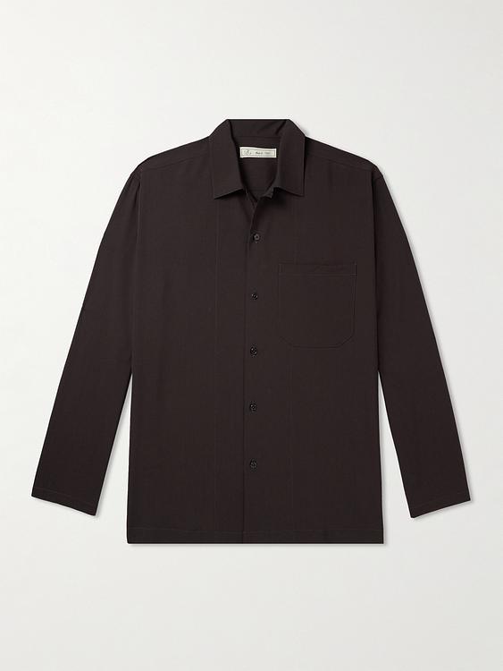 Black casual shirt from Umit Benan B+
