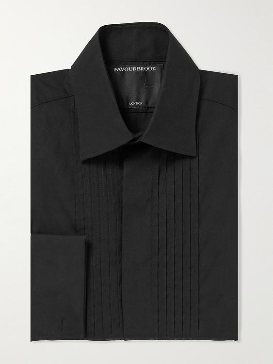 Black business shirt from Favourbrook